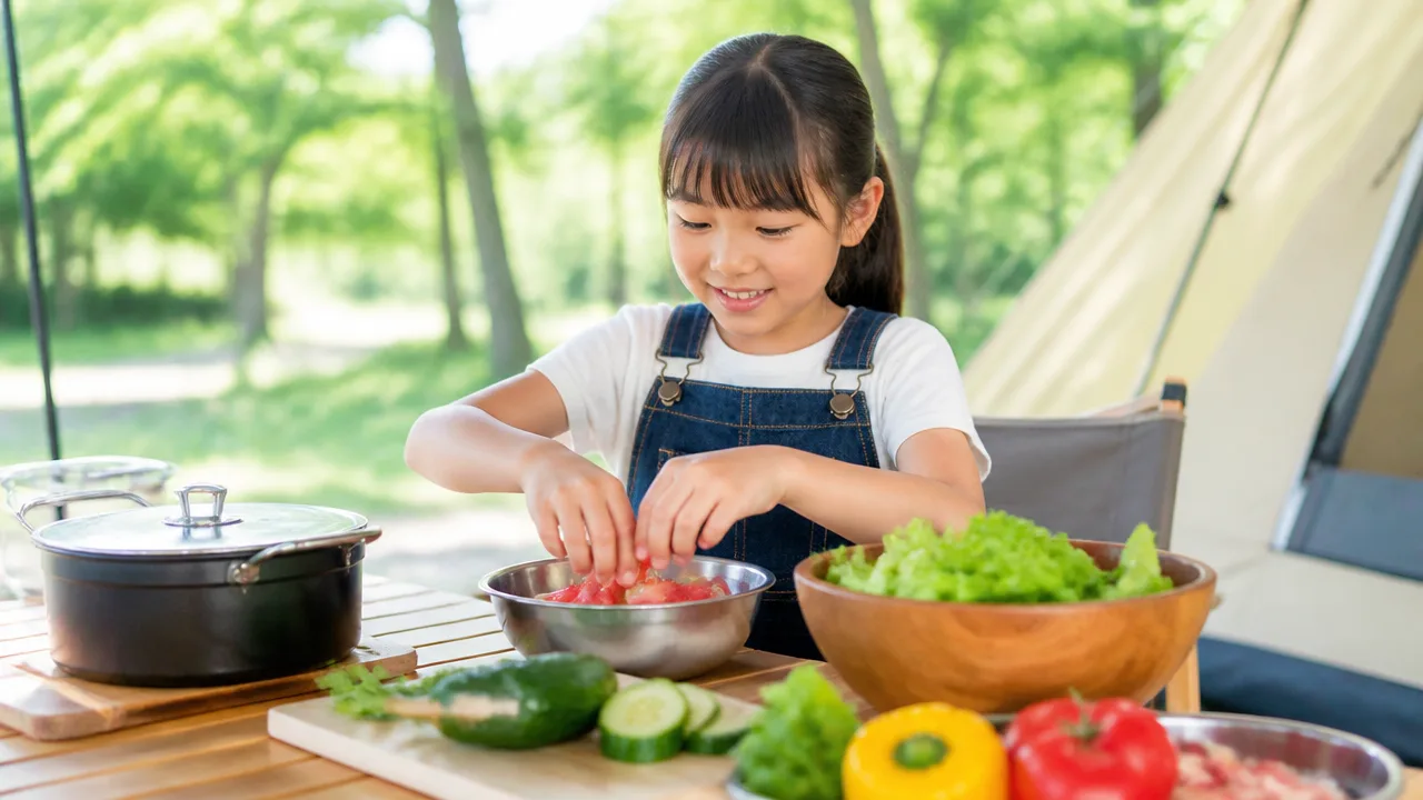 夏のキャンプ飯は子供も喜ぶ簡単メニュー！暑い日の献立と注意点