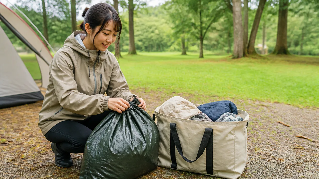 雨キャンプ初心者が安心して楽しむための持ち物と設営のコツ