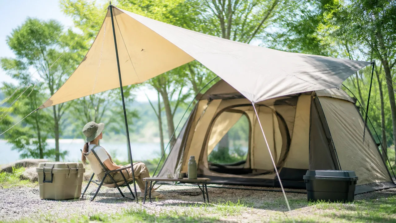 キャンプの冷房はどうする?夏を快適に過ごす選び方と注意点