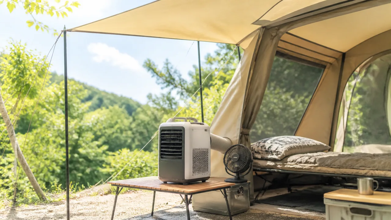 キャンプの冷房はどうする?夏を快適に過ごす選び方と注意点