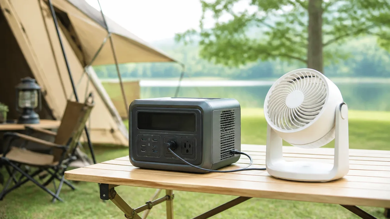 キャンプの冷房はどうする?夏を快適に過ごす選び方と注意点